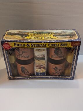 Field & Stream Chili Set _ Mugs with Chili Mix